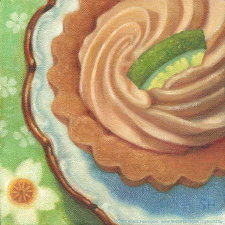 Apple with Maple Leaf