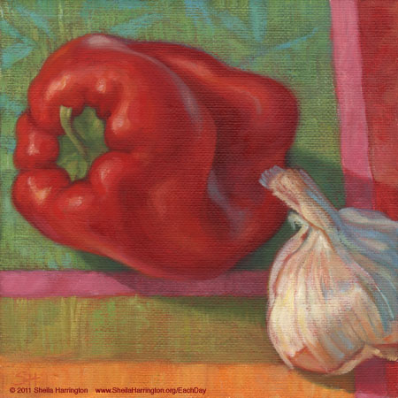 Apple with Maple Leaf